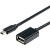 Кабель 0.8 m USB(Af) <=> miniUSB OTG Кабель Atcom 0.8 м (AT2821) — для бизнеса и офиса