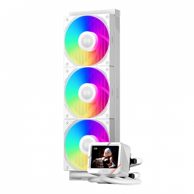 Система охлаждения PcCooler GT360 ARGB Display W — для бизнеса и офиса Система охлаждения PcCooler GT360 ARGB Display W — для бизнеса и офиса