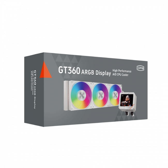 Система охлаждения PcCooler GT360 ARGB Display W — для бизнеса и офиса Система охлаждения PcCooler GT360 ARGB Display W — для бизнеса и офиса