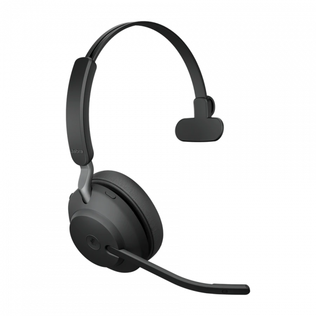 Гарнитура беспроводная Jabra Evolve2 65 - USB-A MS Teams Mono - Black — для бизнеса и офиса Гарнитура беспроводная Jabra Evolve2 65 - USB-A MS Teams Mono - Black — для бизнеса и офиса