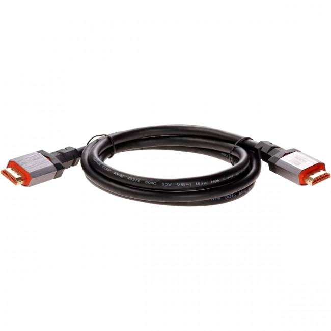 Кабель HDMI 19M/M,ver. 2.1, 8K@60 Hz 1.5m метал разъемы, Telecom <TCG365-1.5M> Telecom TCG365-1.5M