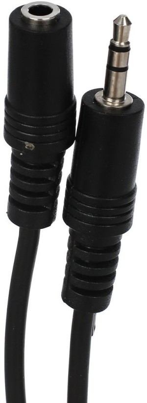 Кабель удлинительный 3.5 Jack (M) - 3.5 Jack (F), стерео, аудио, 1.8м VCOM <VAV7179-1.8M> VCOM mini jack 3.5 mm (m) - mini jack 3.5 mm (f) 1.8м