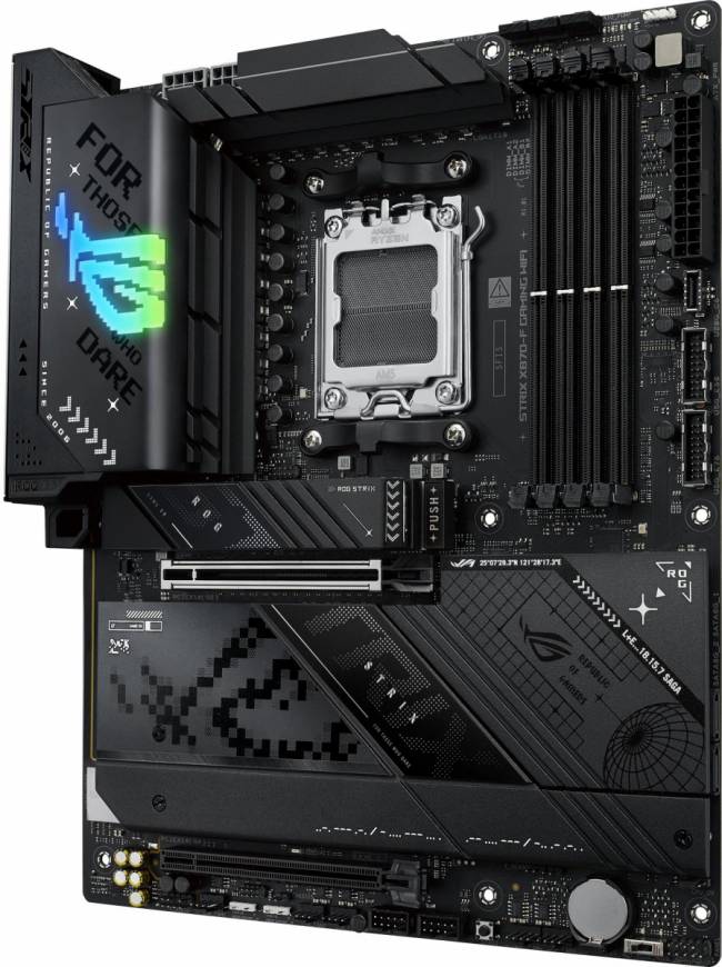 Материнская плата ASUS ROG STRIX X870-F GAMING WIFI — для бизнеса и офиса Материнская плата ASUS ROG STRIX X870-F GAMING WIFI — для бизнеса и офиса