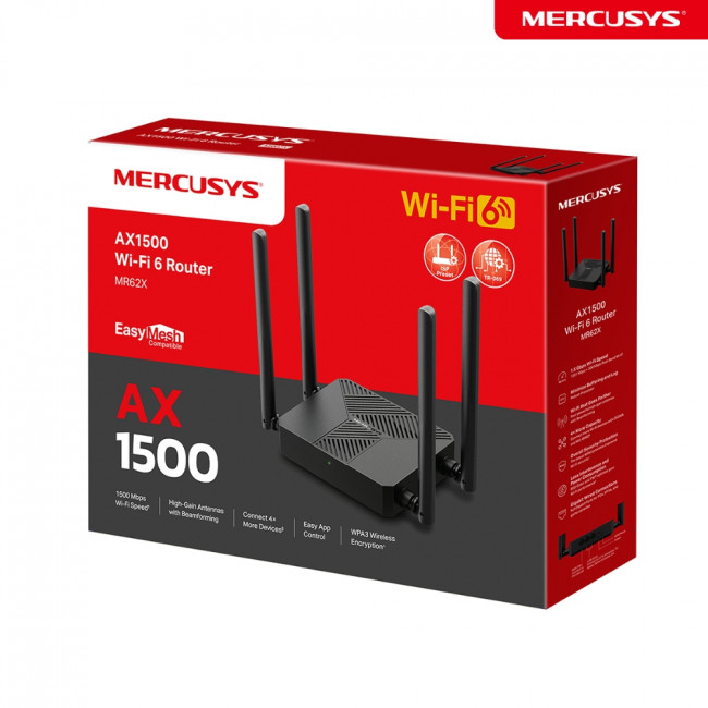Маршрутизатор Mercusys MR62X — для бизнеса и офиса