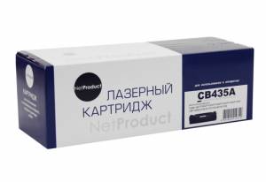 Картридж NetProduct (N-CB435A) для HP LJ P1005/P1006, 1,5K Картридж NetProduct (N-CB435A) для HP LJ P1005/P1006, 1,5K