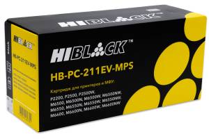 Картридж Hi-Black (HB-PC-211EV-MPS) для Pantum P2200/P2207/P2507/P2500W/M6500/6550/6607, 6K Картридж Hi-Black (HB-PC-211EV-MPS) для Pantum P2200/P2207/P2507/P2500W/M6500/6550/6607, 6K