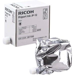 Чернила для дупликатора тип JP12 черные Ricoh 817104 Чернила для дупликатора тип JP12 черные Ricoh 817104