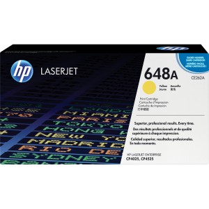 Тонер-картридж HP 648A Yellow Color LaserJet Print Cartridge (CE262A) Тонер-картридж HP 648A Yellow Color LaserJet Print Cartridge (CE262A)