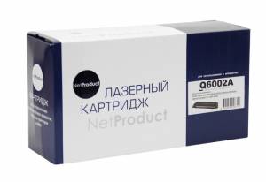 Картридж NetProduct (N-Q6002A) для HP CLJ 1600/2600/2605, Восстановленный, Y, 2K Картридж NetProduct (N-Q6002A) для HP CLJ 1600/2600/2605, Восстановленный, Y, 2K